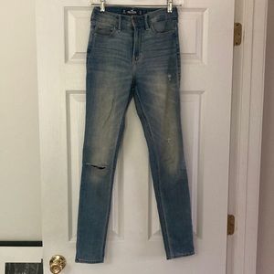 Juniors (size 1R) Hollister Jeans: High-Rise, Super Skinny